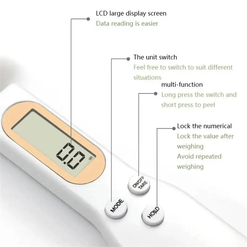 LCD Digital Weighing Spoon - Precision in Every Scoop!